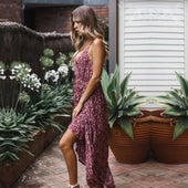 Strandkleid mit Blumen-Bombardina.de