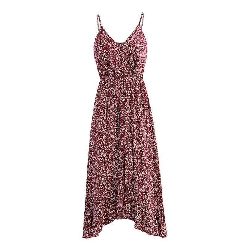 Strandkleid mit Blumen-Bombardina.de