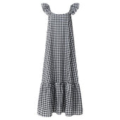 Strandkleid mit Rüschen-Bombardina.de