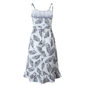Strandkleid in Blättern-Bombardina.de