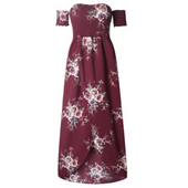 Strandkleid mit fallenden Trägern-Bombardina.de