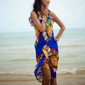 Strandkleid mit Blumen-Bombardina.de