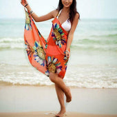 Strandkleid mit Blumen-Bombardina.de
