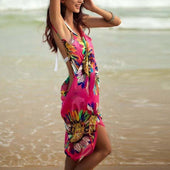 Strandkleid mit Blumen-Bombardina.de