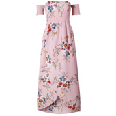 Strandkleid mit fallenden Trägern-Bombardina.de