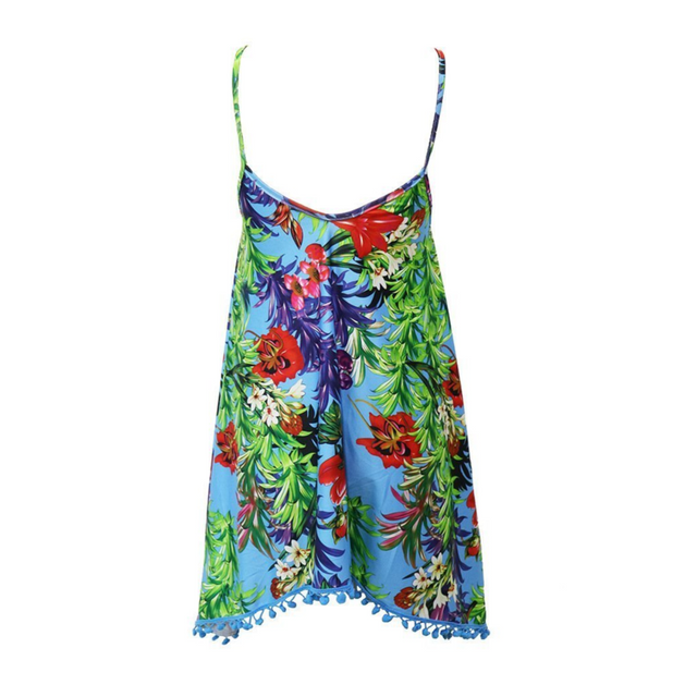 Strandkleid mit Blumen-Bombardina.de