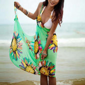 Strandkleid mit Blumen-Bombardina.de