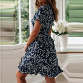 Strandkleid mit Blumen-Bombardina.de