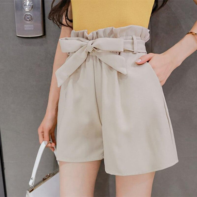 Paperbag-Shorts für Damen-Bombardina.de