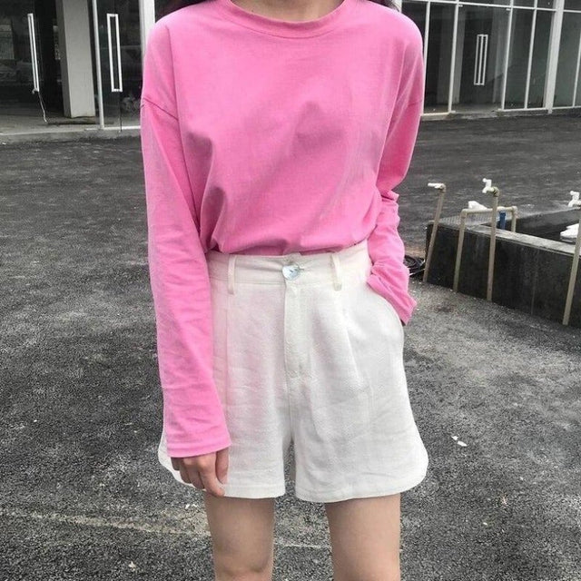 Glatte Damenshorts-Bombardina.de