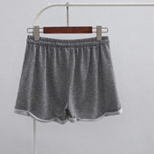 Damen-Shorts mit Paspel an der Taille-Bombardina.de