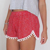 Damen Shorts mit Fransen-Bombardina.de
