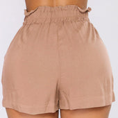 Paperbag-Shorts für Damen-Bombardina.de