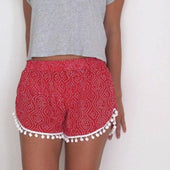 Damen Shorts mit Fransen-Bombardina.de