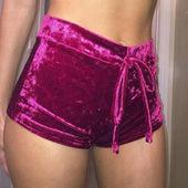 Damen-Shorts mit Bindeband an der Taille-Bombardina.de