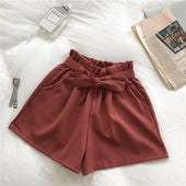 Paperbag-Shorts für Damen-Bombardina.de