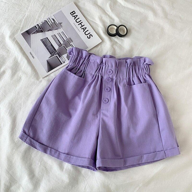 Paperbag-Shorts für Damen-Bombardina.de