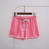 Damen-Shorts mit Paspel an der Taille-Bombardina.de