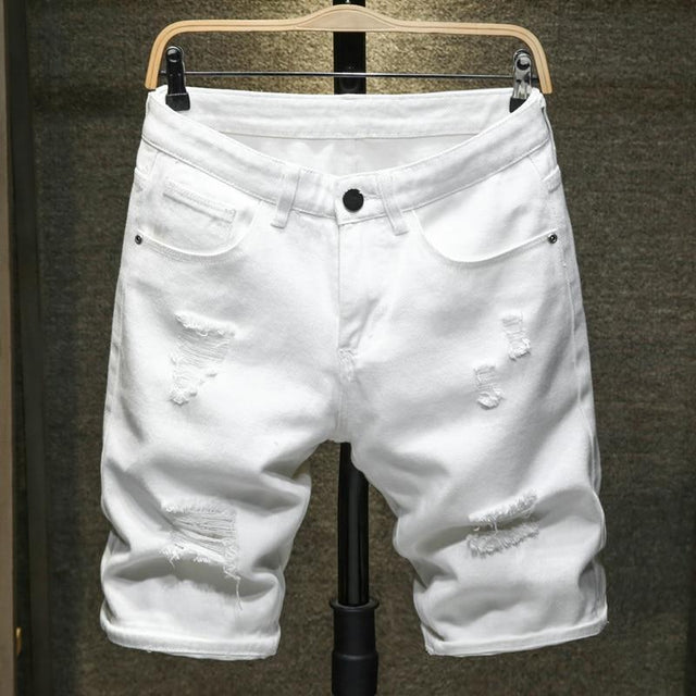 Herren-Shorts mit Abschürfungen-Bombardina.de