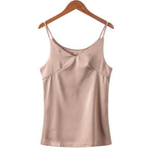 Einfarbiges Tanktop für Damen-Bombardina.de