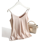 Tanktop aus Satin für Damen-Bombardina.de