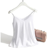 Tanktop aus Satin für Damen-Bombardina.de