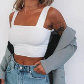Damen-Tanktop mit breiten Trägern-Bombardina.de