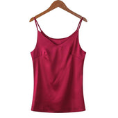 Einfarbiges Tanktop für Damen-Bombardina.de