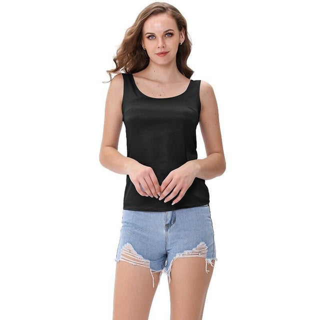 Damen-Tanktop mit dicken Trägern-Bombardina.de