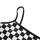 Kariertes Tanktop für Damen-Bombardina.de