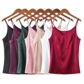Einfarbiges Tanktop für Damen-Bombardina.de