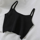 Damen-Tanktop aus geripptem Material-Bombardina.de