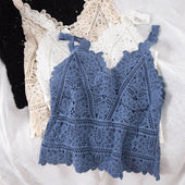 Tanktop aus Spitze für Damen-Bombardina.de