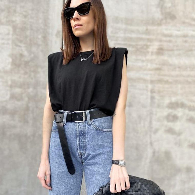 Damen-Tanktop mit lockerem Schnitt-Bombardina.de