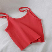 Damen-Tanktop aus geripptem Material-Bombardina.de
