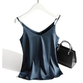 Tanktop aus Satin für Damen-Bombardina.de