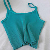 Damen-Tanktop aus geripptem Material-Bombardina.de