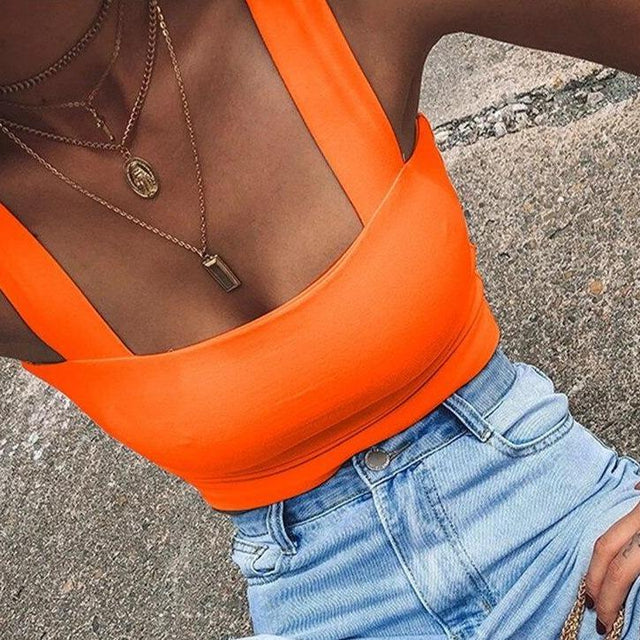 Damen-Tanktop mit breiten Trägern-Bombardina.de