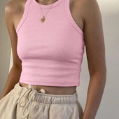 Kurz geschnittenes Tanktop für Damen-Bombardina.de