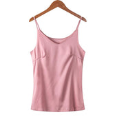 Einfarbiges Tanktop für Damen-Bombardina.de