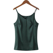 Einfarbiges Tanktop für Damen-Bombardina.de