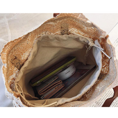 Strandtasche aus Spitze-Bombardina.de