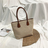 Strandtasche aus Stroh-Bombardina.de