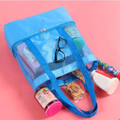 Strandtasche mit Mesh-Bombardina.de