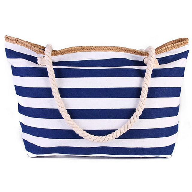 Gestreifte Strandtasche-Bombardina.de