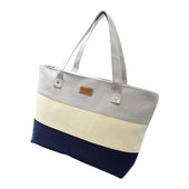 Strandtasche mit breiten Streifen-Bombardina.de
