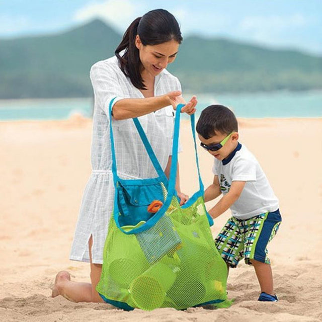 Strandtasche in der Art von Mesh-Bombardina.de